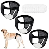 3er-Pack LäUfigkeitshose FüR HüNdinnen,HöSchen FüR Hunde LäUfigkeit, Mit...