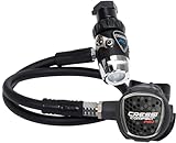 Cressi Erwachsene Atemregler Mc9-sc Compact Pro-Din 300, Schwarz/Silber,