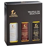 TruffleHunter – Premium Trüffelöl-Set mit Englischen, Schwarzen und Weißen...