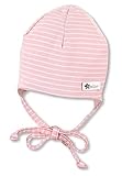 Sterntaler OCS Beanie Baby Mädchen Mütze mit Bindeband, gestreifter...