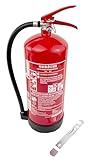 AF 6l Wassernebel-Feuerlöscher auch Fettbrände 4 Löscheinheiten...