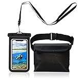 2 in 1 Kit Wasserdichte Taschen, Wasserdichte Hüfttasche mit wasserdichter...