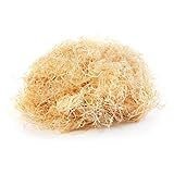 2kg Holzwolle Fichte Natur in Premiumqualität | 100% Öko | Ideal als...