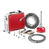 VEVOR Elektrische Rohrreinigungsmaschine, 390 W, 1400 U/min, Abflussreiniger, 12...