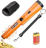 GLOBAL TECH Metalldetektor Pinpointer - Tragbarer Metalldetektoren IP66...