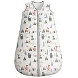 Looxii Schlafsack Baby Winter 3.0 Tog Baumwolle 0-6 Monate Baby Schlafsack Warm...