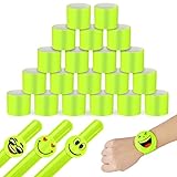 OSDUE 20PCS Reflektorbänder Schnapparmbänder, Sicherheitsarmband,...