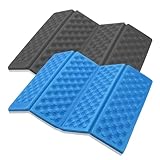 2 Stück Sitzkissen Outdoor Faltbar, Faltbares Sitzkissen für Unterwegs...