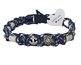 EM-Keramik-Halsband für Hunde/EM - Hundehalsband/EM Band - Barny/blau-weiß...