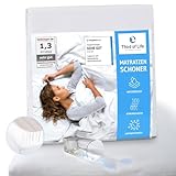 Matratzenschoner 90 x 200 wasserdicht und atmungsaktiv, Inkontinenzunterlage...