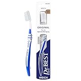 Dr.BEST Original Zahnbürste, Weich (1 Stück), für die tägliche Reinigung mit...