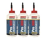 Sparset 3x 750ml Soudal Pro 30D wasserfester gebrauchsfertiger Holzleim auf...