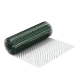 Volierendraht 4-Eck in Grün mit 12x12mm Maschengröße, 25m Rolle 100cm Höhe,...