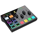 TONOR Gaming Audio Interface, Audio Mixer für Streaming, Podcasting, Studio...
