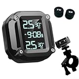 Reifendruckmonitor - Motorrad TPMS Kabellose Reifendrucküberwachung Auto...