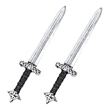 Vifcotlyp 2 Stück Ritterschwert, Ritter Kostüm Schwert Spielzeug Waffe...