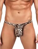 ohyeahlady Leopard String Tanga für Herren G-String Sexy Unterwäsche für Mann...