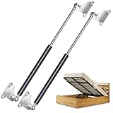 ARANA 500MM 445N/45KG Gasdruckfeder Struts Shocks, L-Typ Gasfeder...