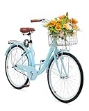VEVOR Cruiser Fahrrad (Reifendurchmesser 660,4 mm) Beach Fahrrad mit großem...