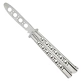vornnex Butterfly Trainer zum Üben, ungeschärfte Klinge,Balisong Trainer...