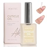 Aokitec Cuticle Oil, 15ml Nagelöl mit Milch und Honiggeschmack für...