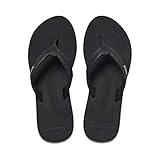 Reef Damen Cushion Sands Flipflop, Black, 38.5 EU