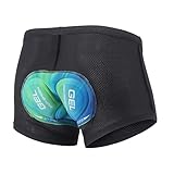 GGFLYING Radlerhose Herren Fahrradhose 6D Gepolstert Radhose Kurz Radunterhose...