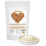 Mandelmehl entölt, 1kg echtes Mandelmehl aus spanischen Mandeln zum Backen,...