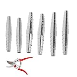 6 Stücke Feder für Gartenschere,Edelstahl Metall Silber Gartenschere Feder...