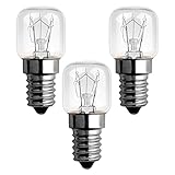 Backofenlampe 300 Grad hitzebeständig T22 E14 Dimmbar, 120LM Warmweiß 2300K,...
