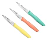 Arcos Küchenmesser Set 3 teilig aus Edelstahl Serie Nova. Schälmesser für...