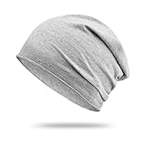 Jinlaili Unisex Beanie Mütze, Dünne Mütze Laufmütze Damen Herren,...