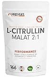 L-Citrullin Malat 2:1 Pulver 500g, optimal hochdosiert, perfekte Löslichkeit,...