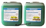 20 L Autoshampoo Konzentrat Auto Shampoo Auto Reiniger 2 x 10 Liter