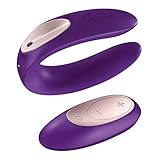 Satisfyer Double Plus Remote Paar-Vibrator | mit 10 Vibrationsmodi und...