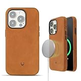 DONBOLSO Lederhülle für iPhone 14 Pro Max – Klassische Handyhülle – Aus...