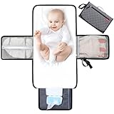 Lekebaby Wickelunterlage Wickelunterlage Tragbare Wickelunterlage Baby Reise...