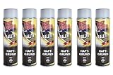 6x Haftgrund Spray Fast Finish, Grundierung, Grau 500ml, schnelltrocknend, hohe...