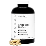 Marine Chitosan 2000 mg. 240 Kapseln für 2-monatige Behandlung. Natürliches...