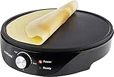Korona 41055 Crêpesmaker 1200 Watt max. Durchmesser ca. 30 cm einfach zu...