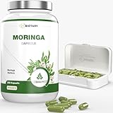 Moringa Oleifera 300 Kapseln, 1800mg Hochdosiert, 3-4 Monatsvorrat, inklusive...