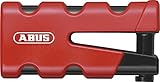 ABUS Bremsscheibenschloss Granit Sledg 77 grip red - Motorradschloss mit...