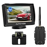AUTO-VOX M1W Wireless Backup Kamera-Kit,Rückfahrkamera drahtlos, IP68...