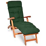 Beautissu Bequeme Liegenauflage Deckchair & Sonnenliegen 200x50cm Flair DC –...