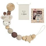 Schnullerkette,Handgemachte Tier Design Schnullerketten,Baby Schnullerkette...