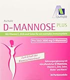 Avitale D-Mannose Plus 2000 mg Stick mit Niacin und Biotin zur Förderung der...