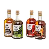 DIE ÖLFREUNDE Sparset 4 Freunde Box mit 4 verschiedenen Ölen | 4 Gewürzölen...