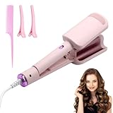 HASAIKA® Welleneisen Lockenstab, Welleneisen für Haare Beach Waves, 32mm...