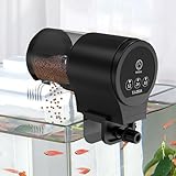 Futterautomat für Aquarium Automat Fische Futterspender: 100ML Groß Kapazität...
