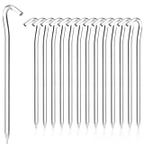 Robuste Zeltheringe für Outdoor-Aktivitäten:Packung mit 14，18 cm langen...